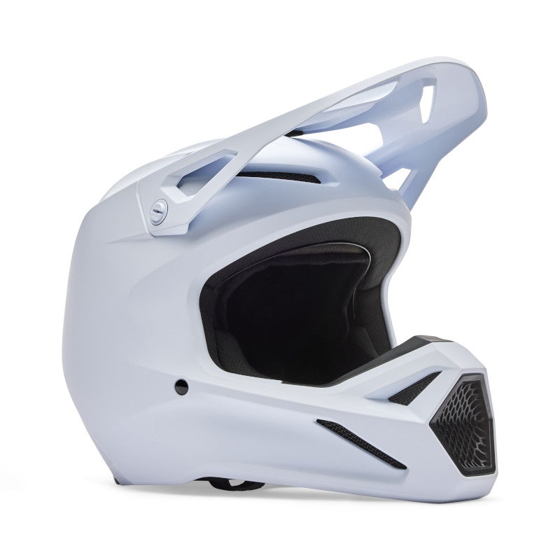 FOX 2026 YOUTH V1 SOLID HELMET – MATTE WHITE S