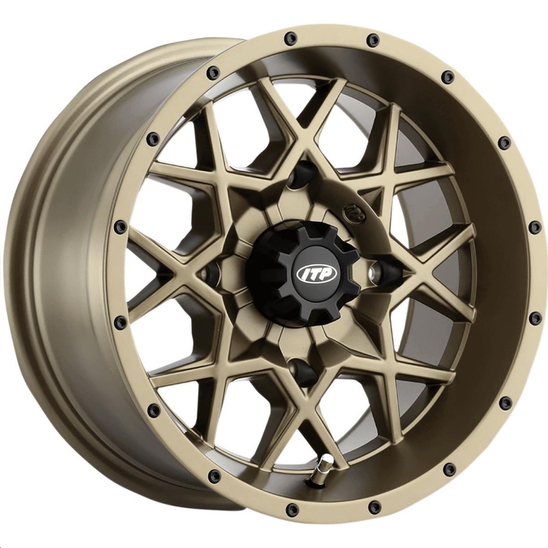 ITP Hurricane Wheel – 15×7 – 4+3 Offset – 4/156 – Bronze 1528644729B