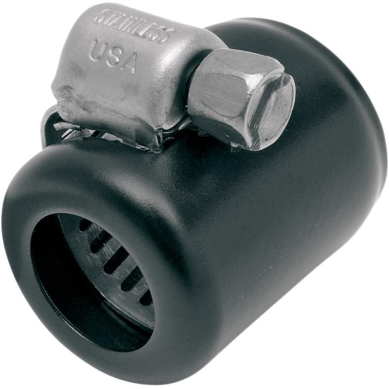 Namz Hose Clamp for 1/4in. and 5/16in. Fuel Line – Black NHC-B106