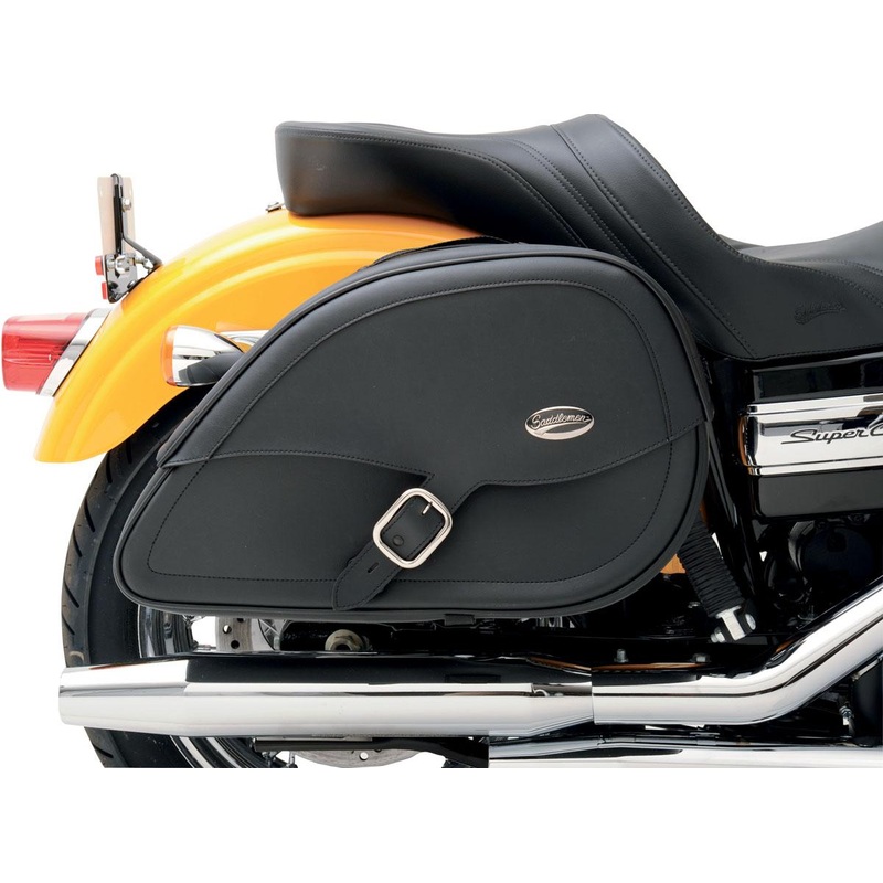 Saddlemen Drifter Teardrop Saddlebag with Shock Cutaway 3501-0459