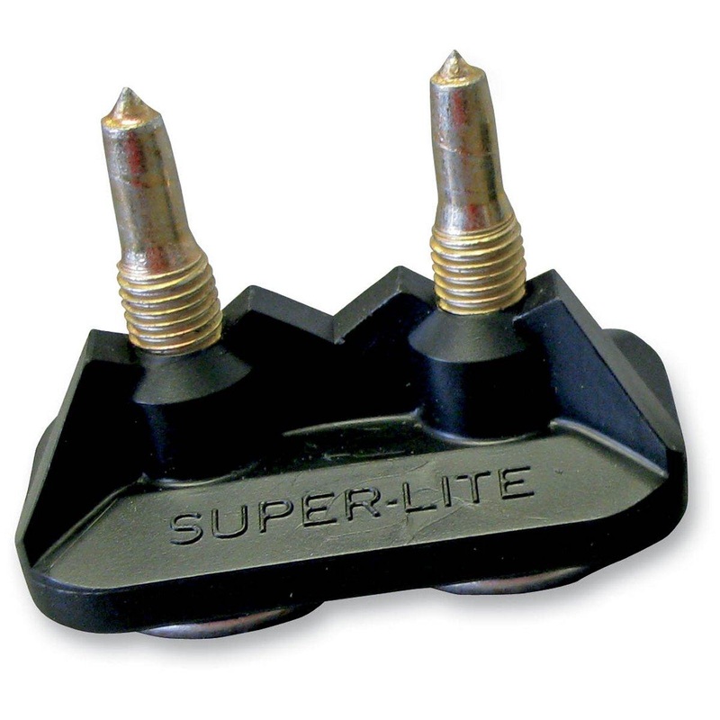 Stud Boy Super-Lite Pro Series Double Backer Plates – Black – .75in. 2512-P1-BLK