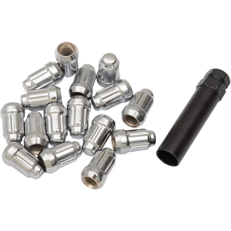 ITP Lug Nuts – 12mm x 1.25, 60 deg. Tapered with Key ALUG21BX