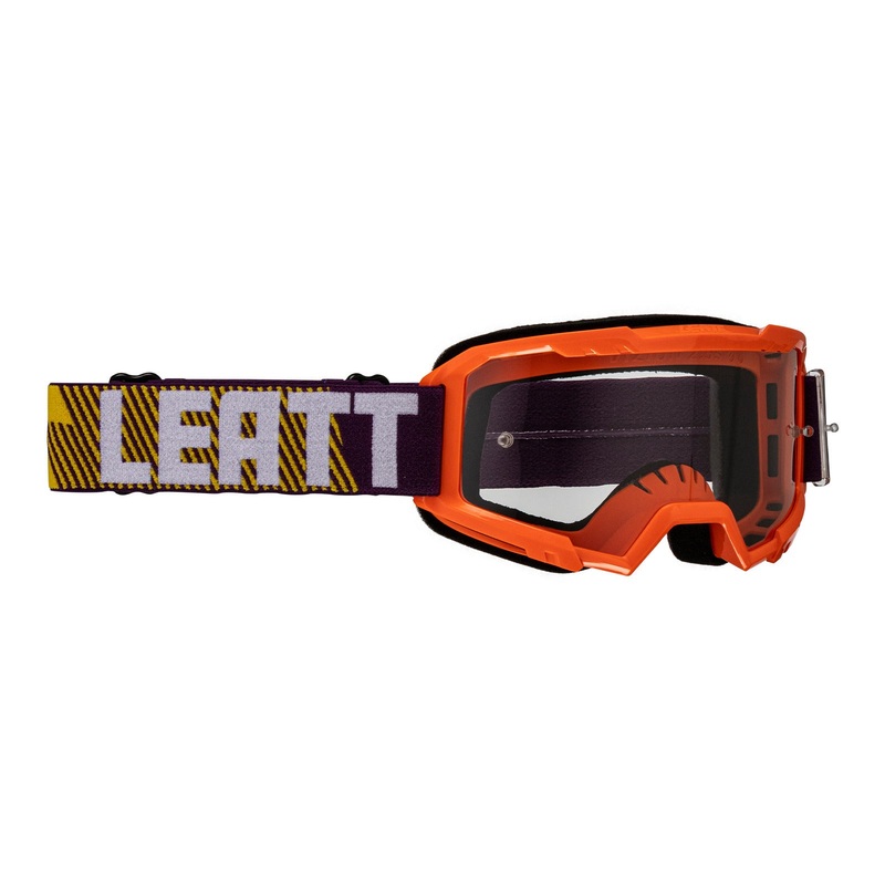 Leatt 2.5 Vizion Goggles (Small) – Orange / Clear 90%