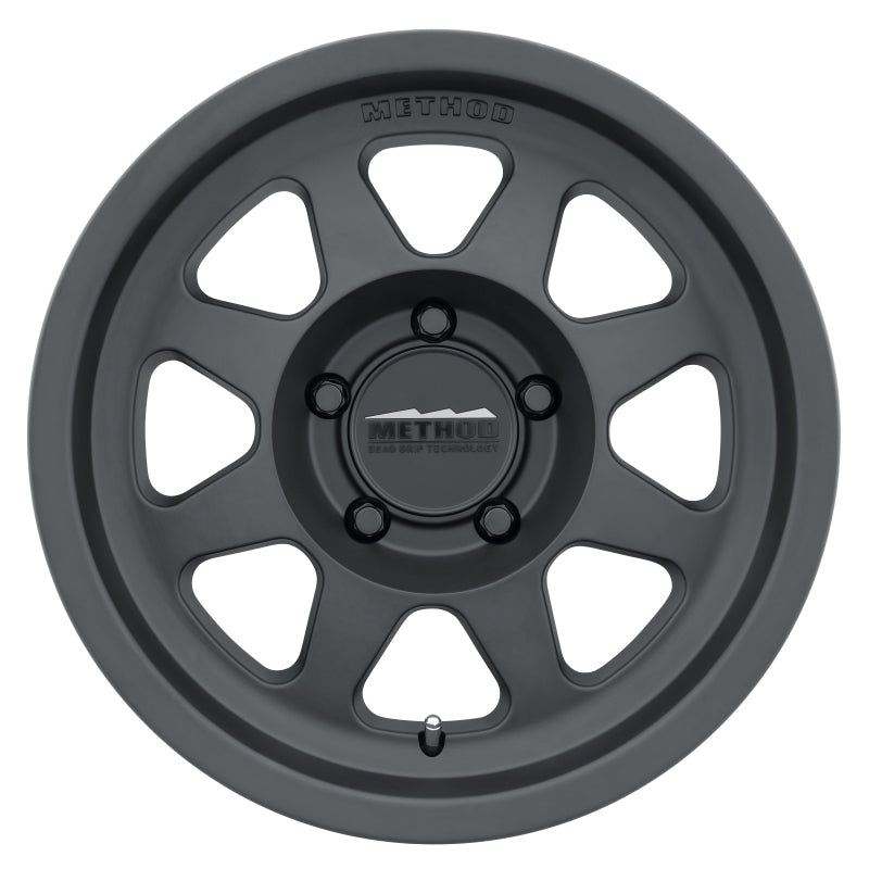 Method MR701 17×8.5 0mm Offset 5×150 110.5mm CB Matte Black Wheel