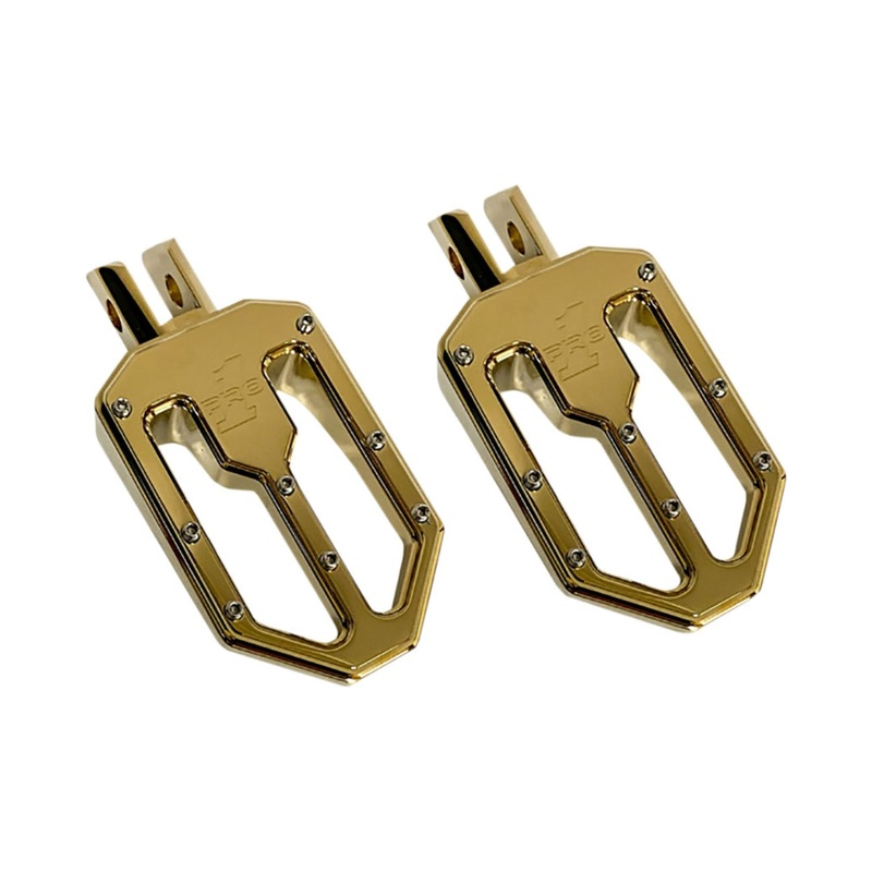 Pro-One Performance Moto V1 Billet Footpeg – Gold (Titanium Nitride-Coated) 500752TIN