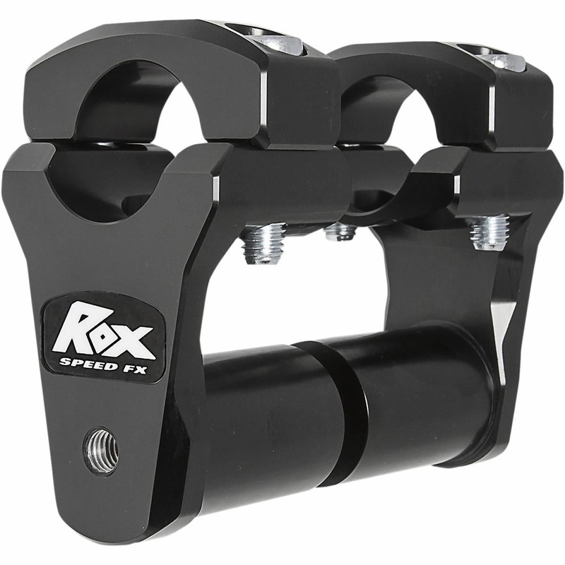 Rox Speed FX 2in. Pivoting Risers for 1-1/8in. Handlebars – Black 1R-P2PPS10K