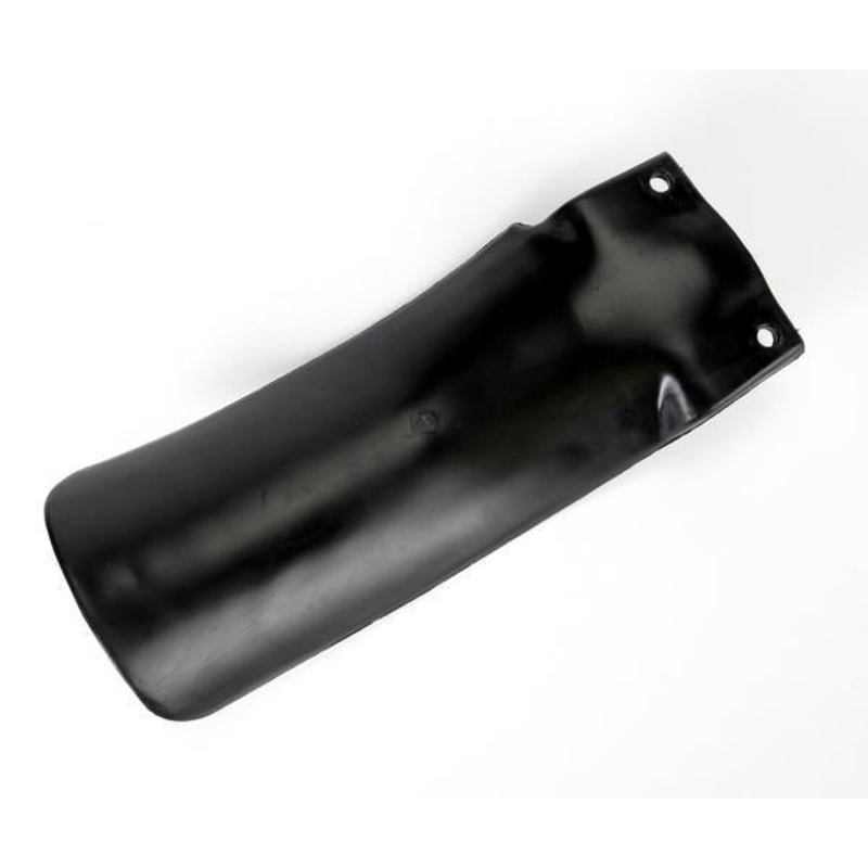 UFO Plastics Rear Shock Mud Plate – Black KA02740001
