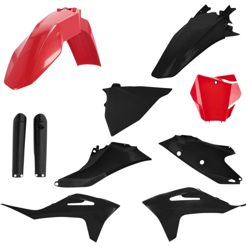 Acerbis Full Plastic Kit – Red/Black 2872791018