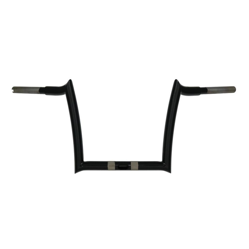 Bagger Nation 1-1/4in. OEM Monkey Handlebar – 12in. – Black OEMB-15L-12 B