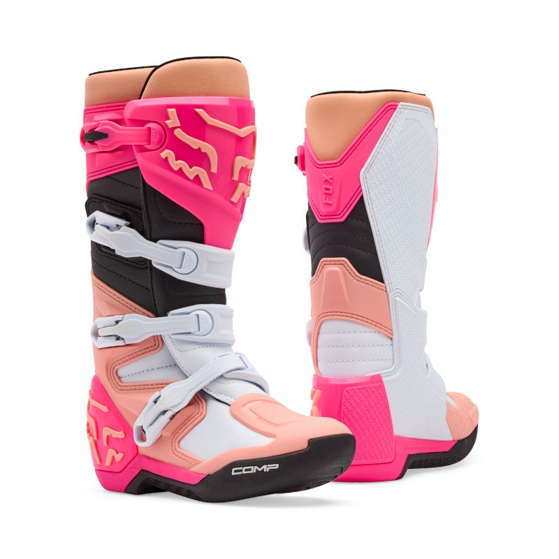FOX WOMENS COMP BOOTS – PINK/PINK 5