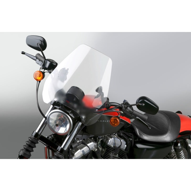 National Cycle Deflector Screen w/ Handlebar 1 in. Quick Set – Clear