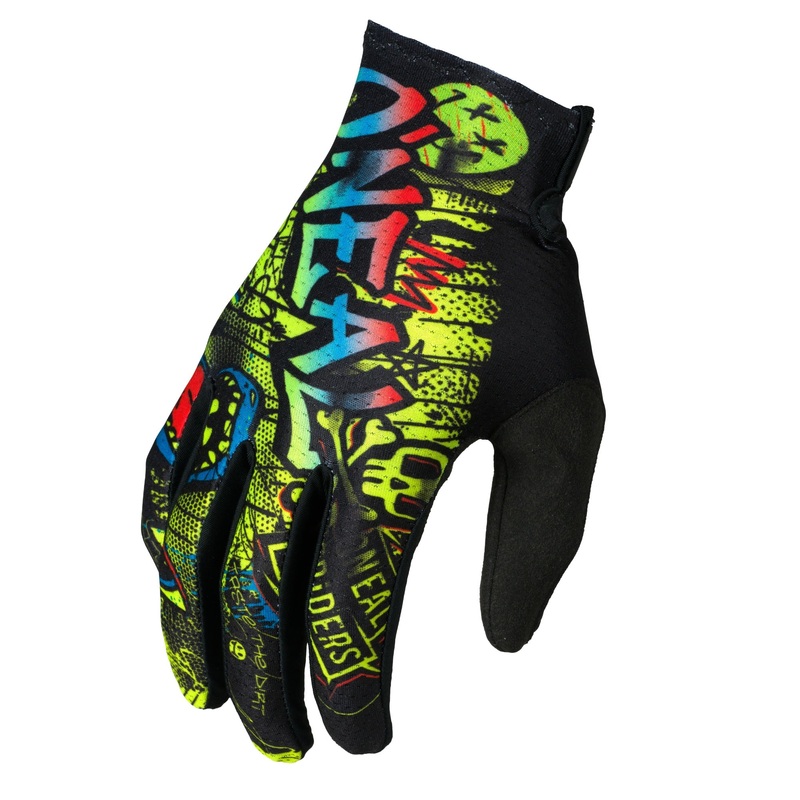 ONEAL YOUTH MATRIX RANCID GLOVES – BLACK/NEON YELLOW XS