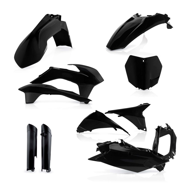 Acerbis Full Plastic Kit – Black 2314330001