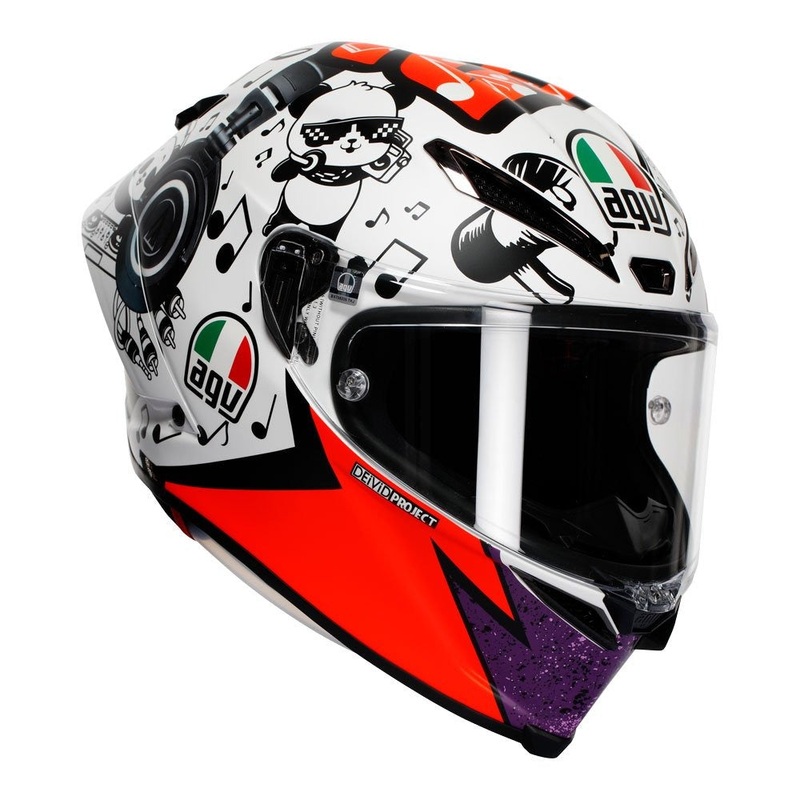 AGV PISTA GP RR HELMET – GUEVARA MOTEGI 2022 LIMITED EDITION S