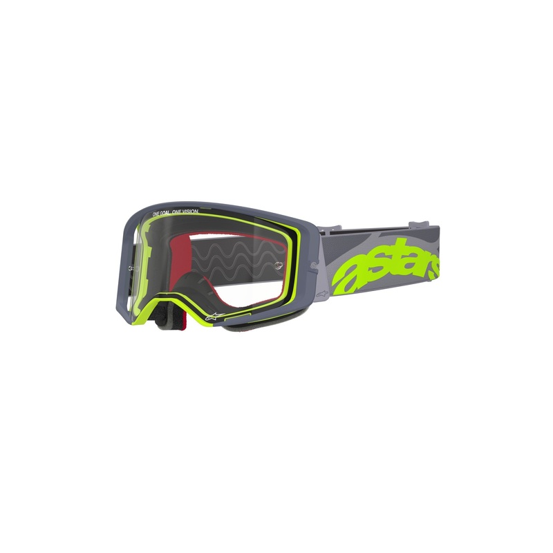 ALPINESTARS SUPERTECH STREAM GOGGLES – GREY FLUO YELLOW CLEAR