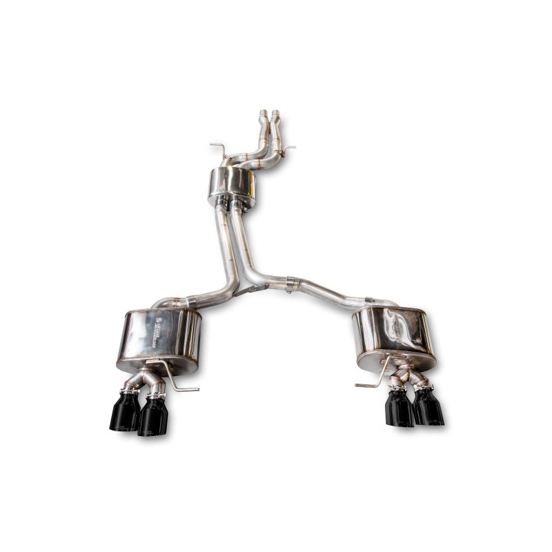 AWE Tuning Audi 8R SQ5 Touring Edition Exhaust – Quad Outlet Diamond Black Tips