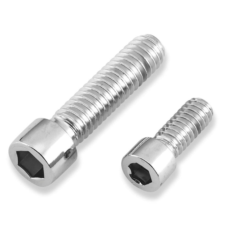 Gardner-Westcott Chrome Polished Socket Head Sprocket Bolts – 7/16in. -14 x 1 3/4in. 10382