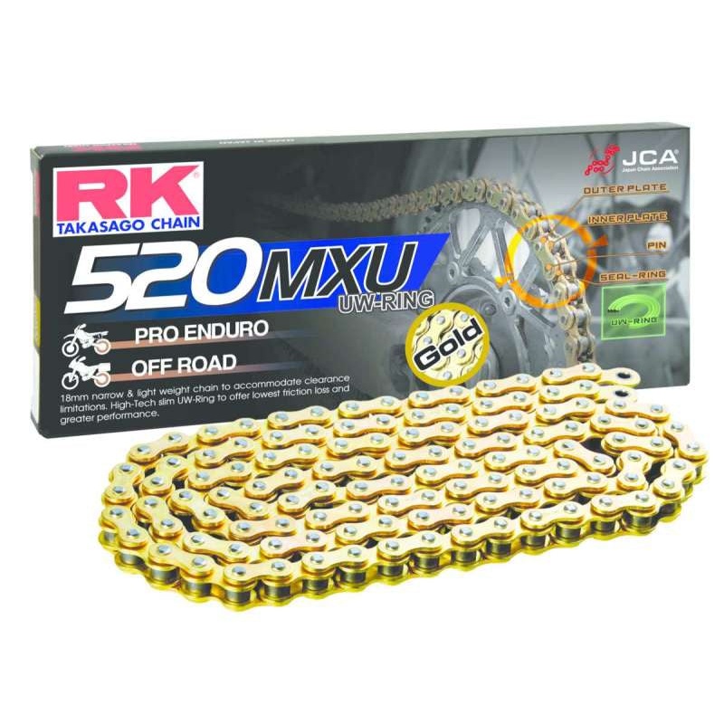 RK Chain GB520MXU-116L UW-Ring – Gold