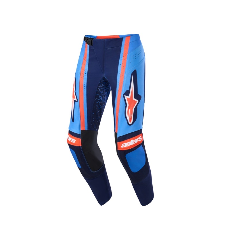 ALPINESTARS 2026 TECHSTAR NOMUR PANTS – DARK NAVY ORANGE UCLA BLUE 28