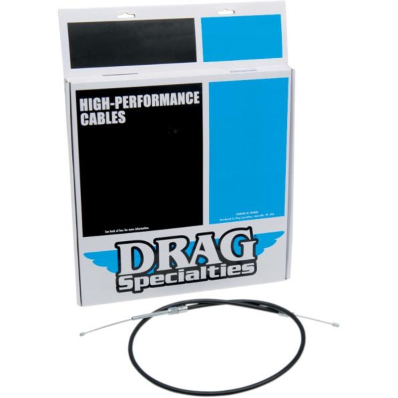 Drag Specialties Black Vinyl High Efficiency Clutch Cable – 47-1/16in. 4320600HE