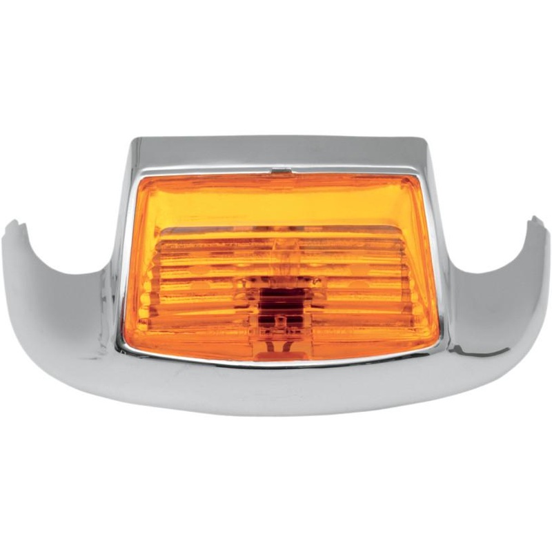 Drag Specialties Front Fender Tip Light – Light with Amber Lens F51-0643