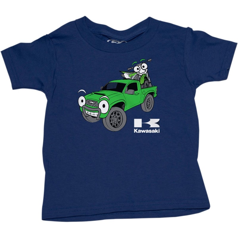 Factory Effex Kawasaki Truck Toddler T-Shirts 2T Navy