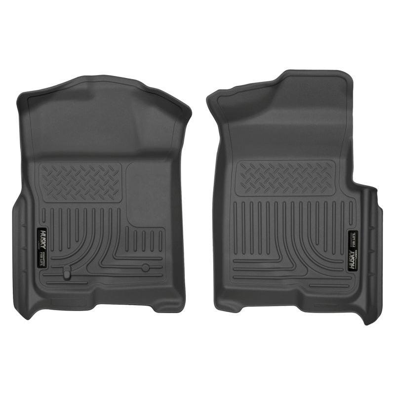 Husky Liners 09-12 Ford F-150 Regular/Super/Super Crew Cab WeatherBeater Black Floor Liners