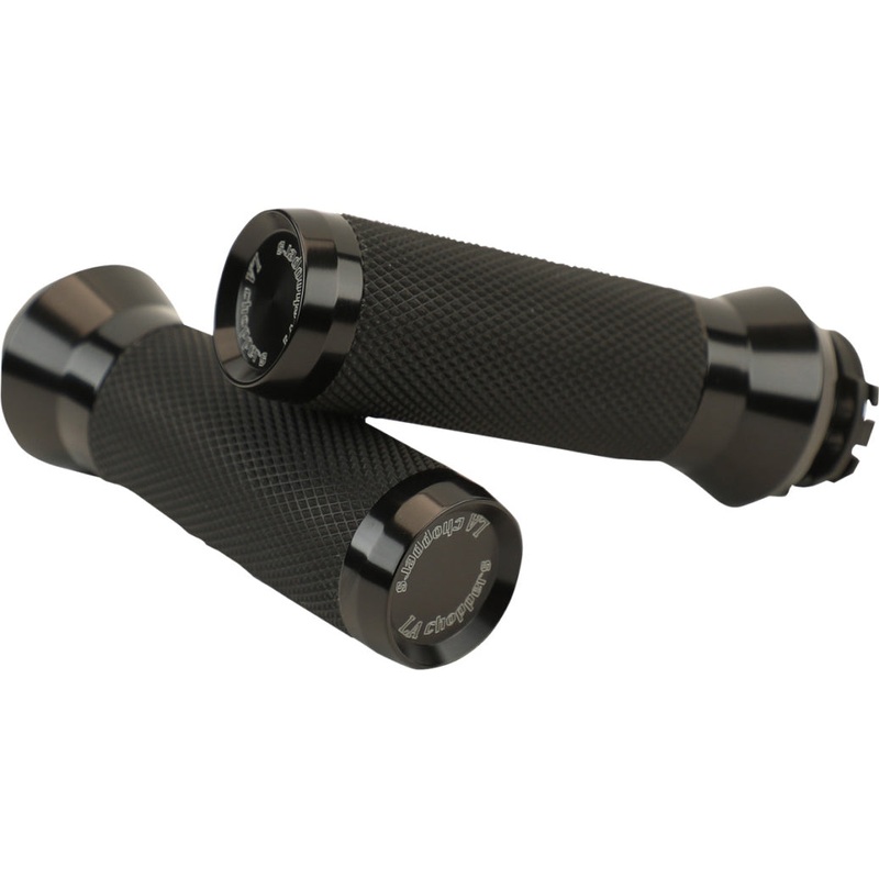 LA Choppers Grips – Cable – Black Anodized LA-7492-01B