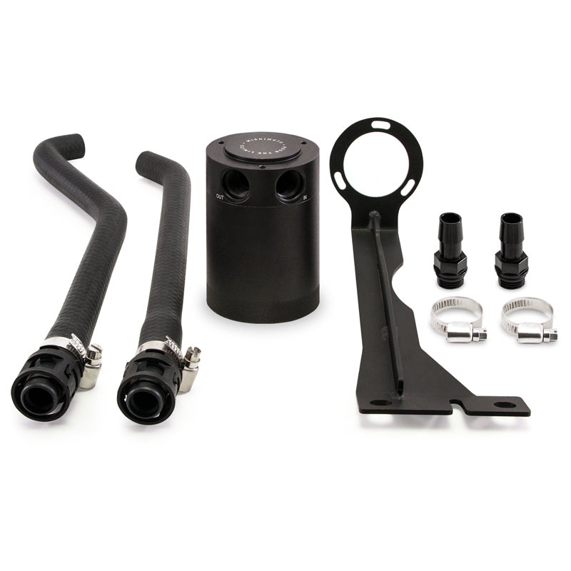 Mishimoto 2014+ Ford Fiesta ST Baffled Oil Catch Can Kit – Black