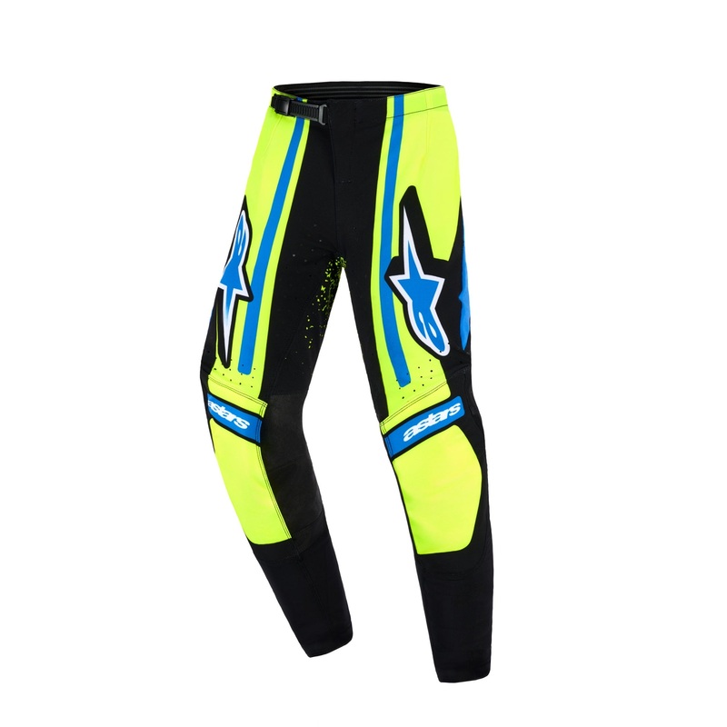 ALPINESTARS 2026 YOUTH SUPERTECH NOMUR PANTS – DARK NAVY YELLOW FLUO UCLA BLUE 22