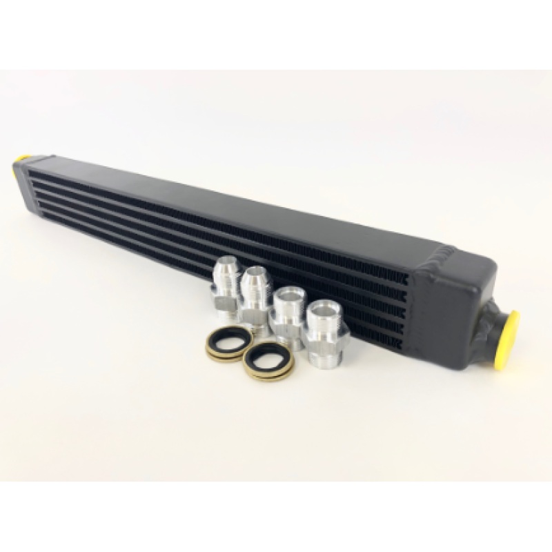 CSF 82-94 BMW 3 Series (E30) High Performance Oil Cooler w/-10AN Male & OEM Fittings