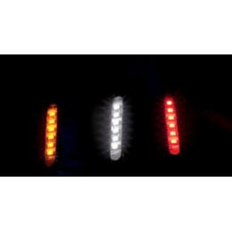Custom Dynamics Magic Spot LED Light – Black/Red Light MS6REDB