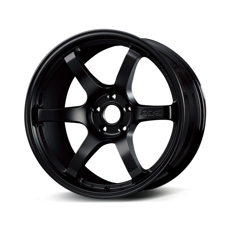 Gram Lights 57DR 19×8.5 +35 5-114.3 Semi Gloss Black Wheel