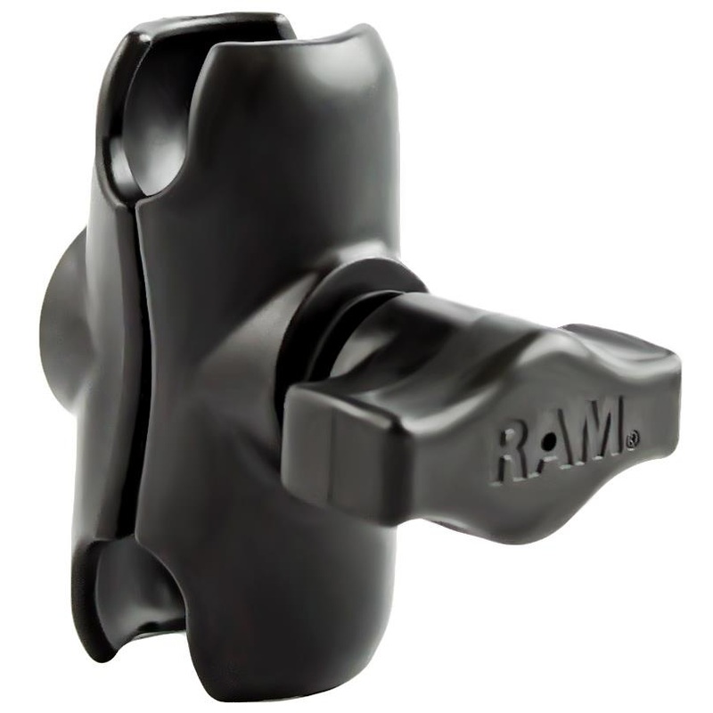 RAM Mounts RAM Short Double Socket Arm for 1in. Ball Bases RAM-B-201-A