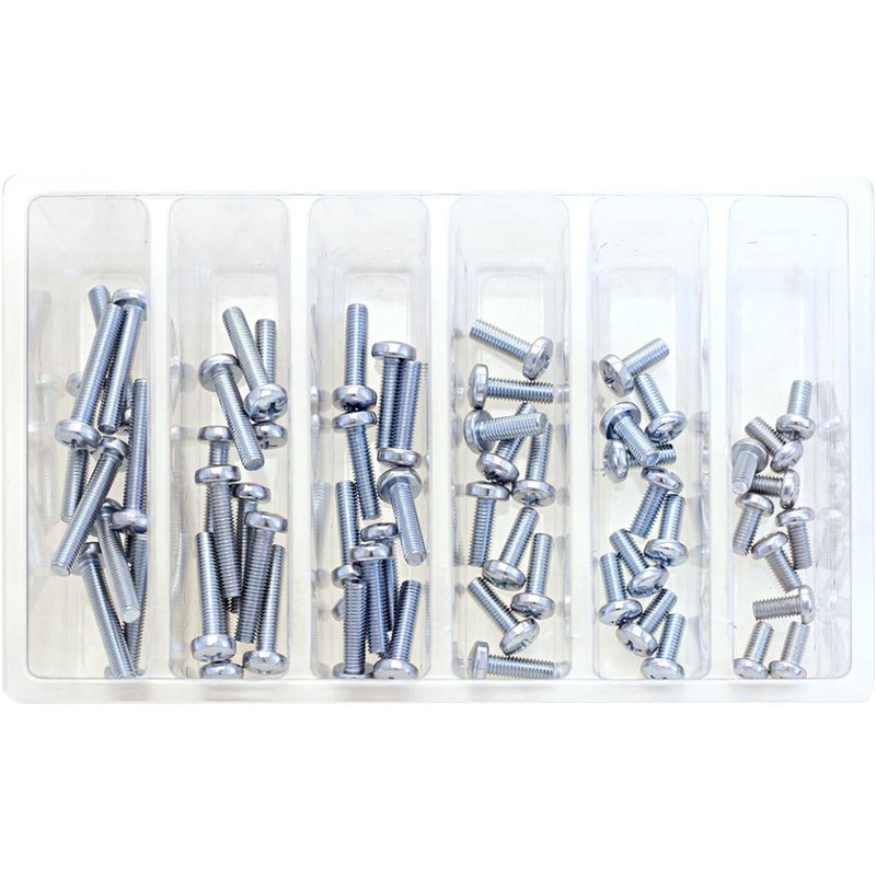 Bolt MC Hardware M5 Pan Head Screw Assortment SV-M5PAN