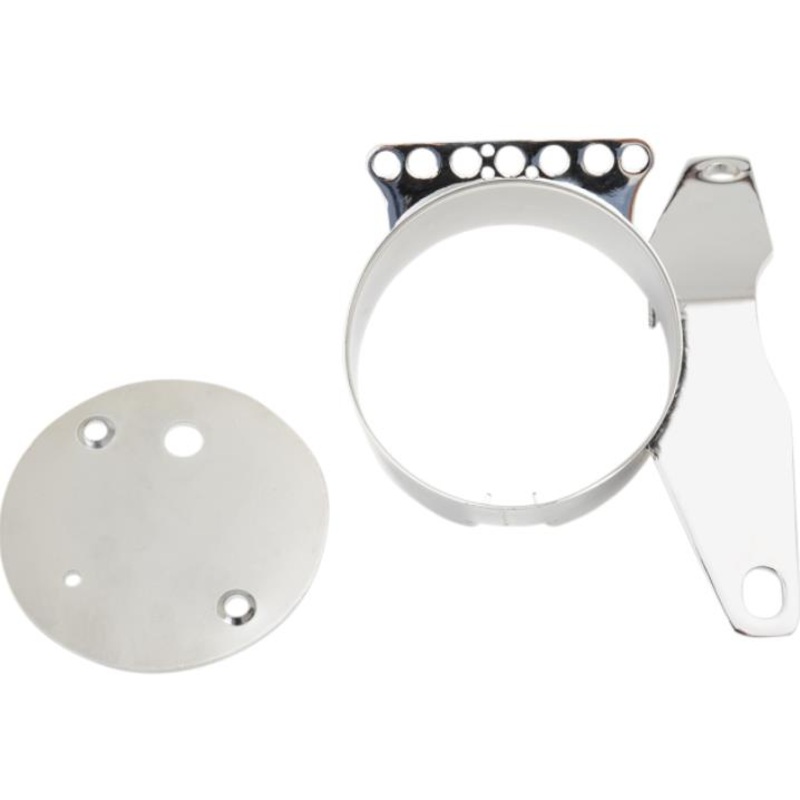 Drag Specialties Speedometer Relocation Bracket – Chrome 2210-0358