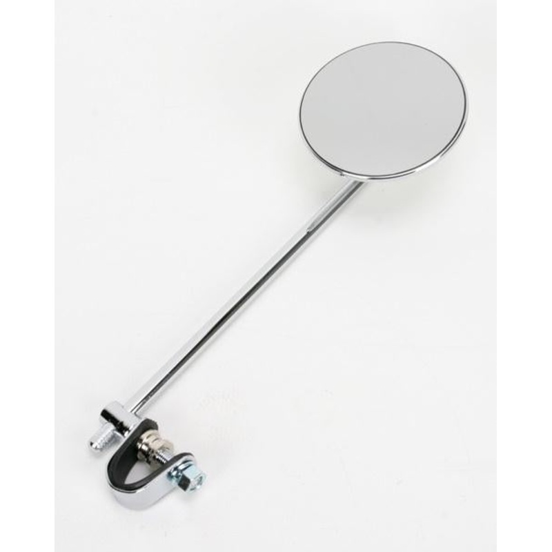 Emgo Universal Clamp-On Mirror Round – 10 Stem – Tinted – 3/4, 7/8 or 1 Bars – EIther 20-06810
