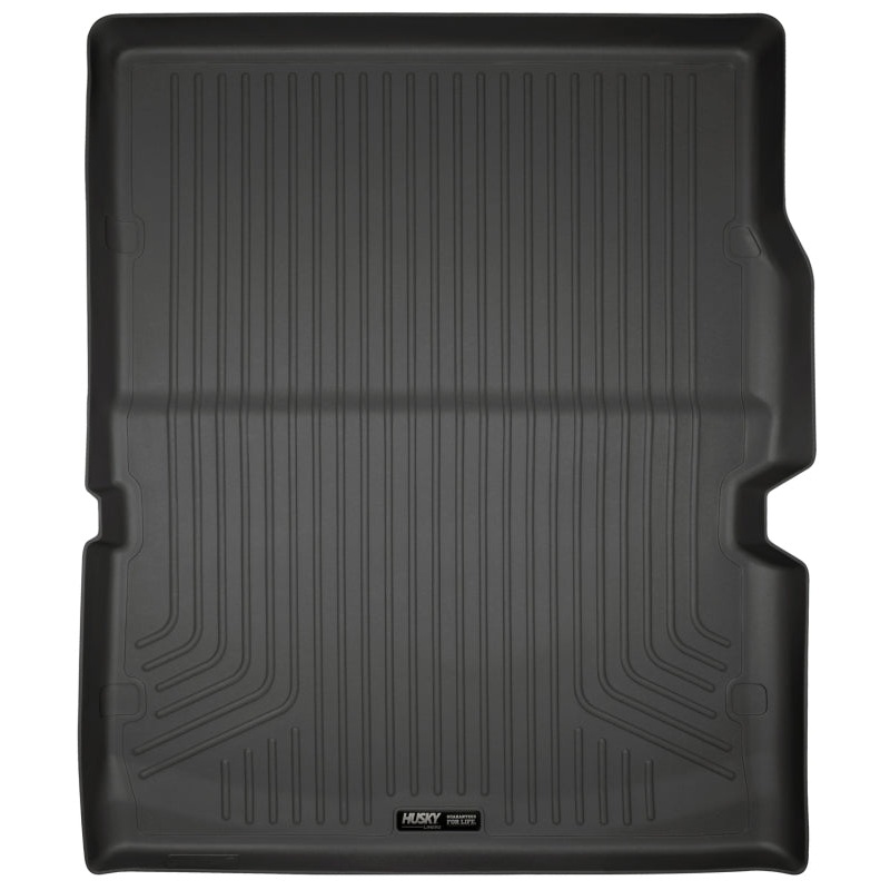 Husky Liners 11-22 Dodge Durango WeatherBeater (Over Folded 3rd Row) Black Rear Cargo Liner