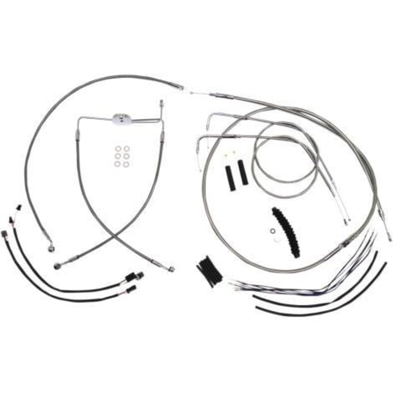 Magnum Stainless Steel XR Handlebar Installation Kit for 15-17in. Ape 589442