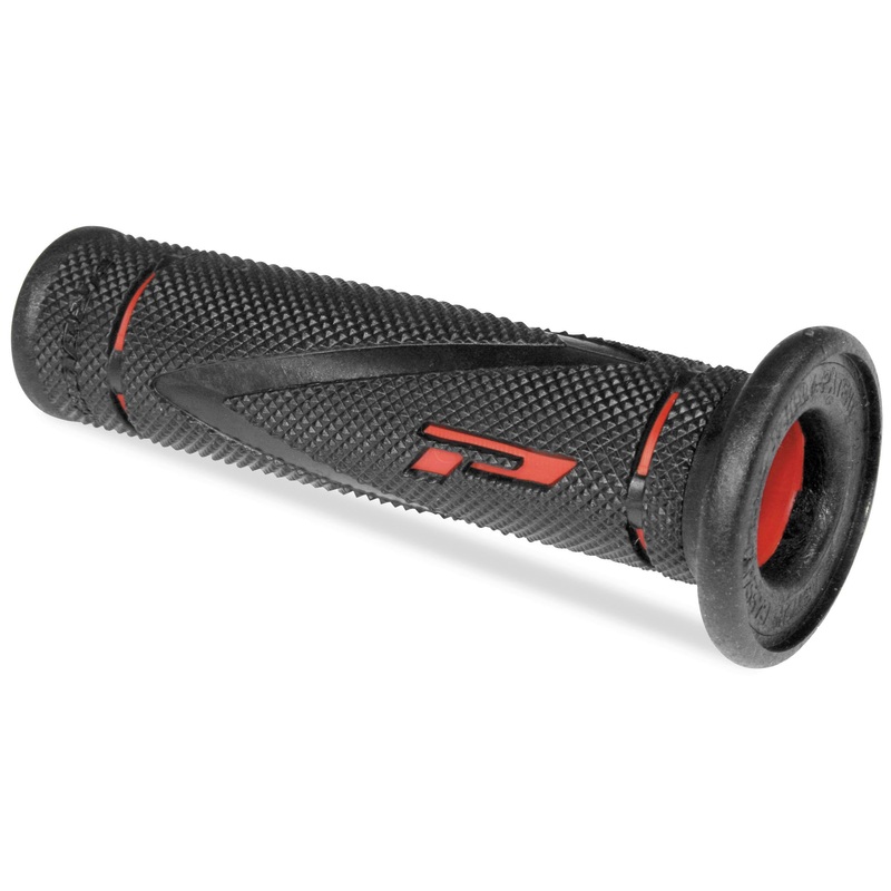 Pro Grip 838 X-Slim Road and Trail Grips – Black/Red PA083800RO02