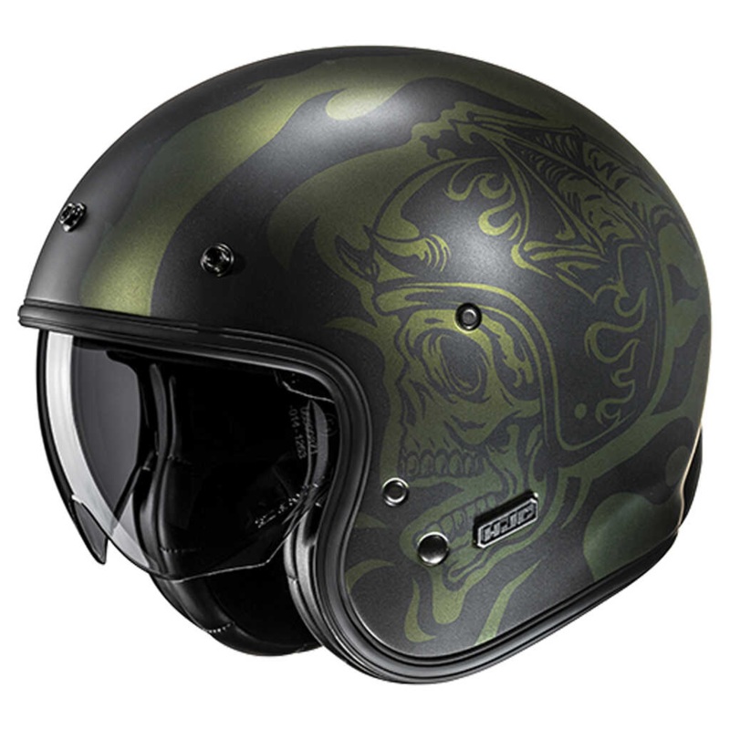 HJC V31 FLAME HELMET – MC4SF XS