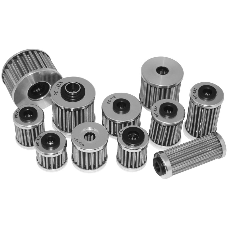 PC Racing FLO Drop In Stainless Steel Oil Filter PC401