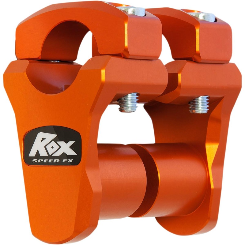 Rox Speed FX Elite Series Pivot Handlebar Riser – 1-3/4in. – KTM Special Edition Orange 3R-P2PPLO