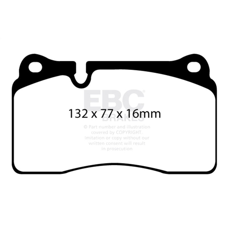 EBC Brakes Redstuff Ceramic Brake Pads