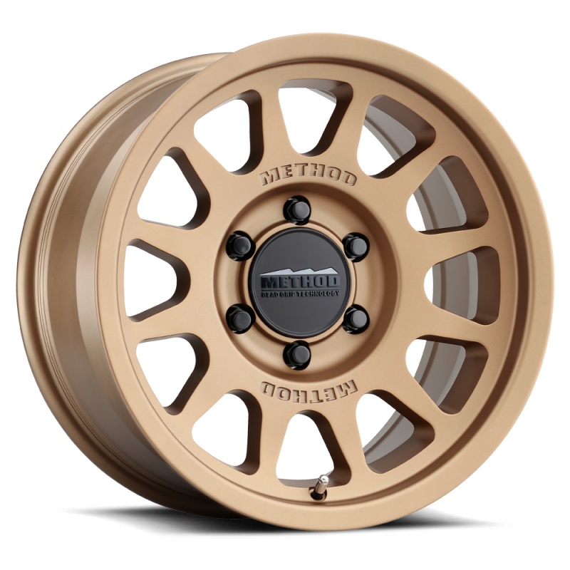 Method MR703 17×8.5 0mm Offset 6×5.5 106.25mm CB Method Bronze Wheel