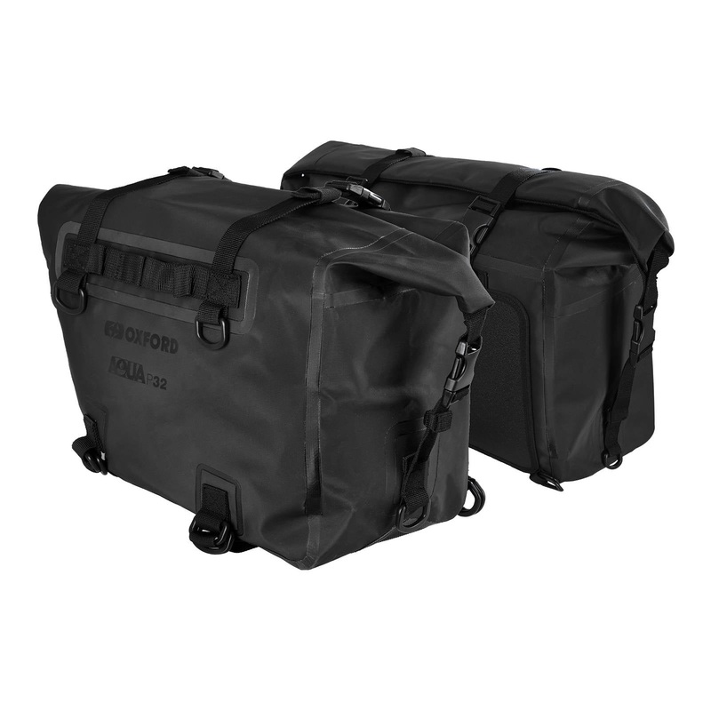 Oxford Panniers Aqua P32 – Black