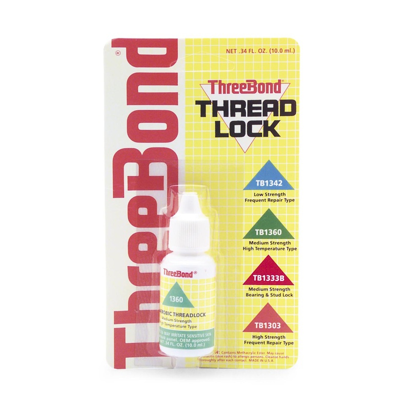 Three Bond Medium Hi Temperature Thread Lock – 10 ml 1360AT003