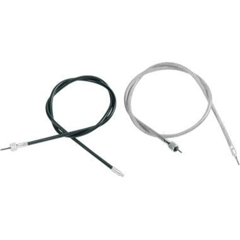Drag Specialties Front-Wheel Drive Speedometer Cable – 35in.L – Black Vinyl 4391300B