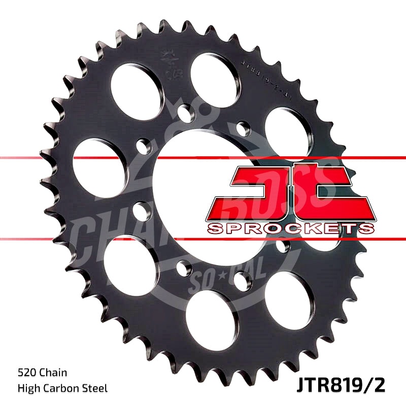 JT Sprockets 520 Rear Sprocket Steel 41 Teeth Black JTR819/2.41
