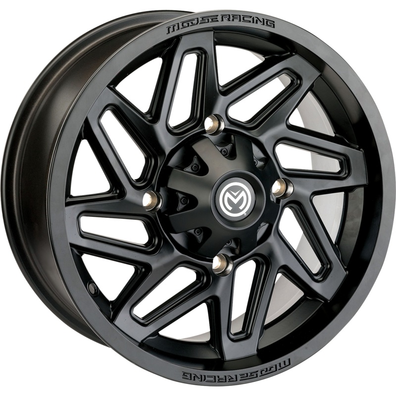 Moose Utility 361X Wheel – 14×7 – 4+3 Offset – 4/136 – Matte Black 0230-1198